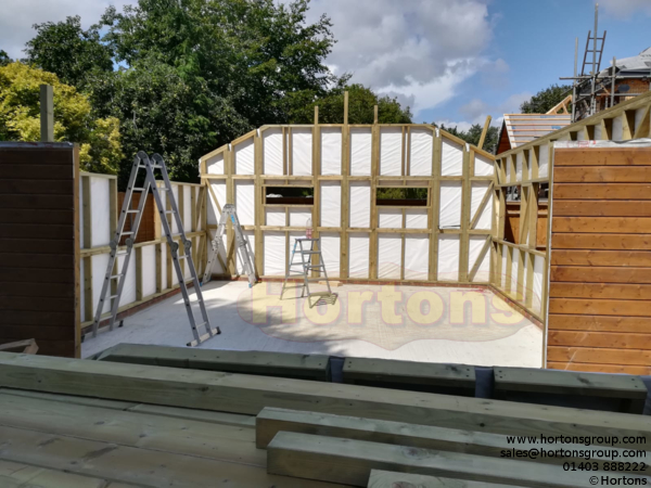 6x6m Framed Timber Double Garage